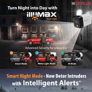 CP Plus 8MP Night Color IP Bullet Camera (30m, PoE) | STQC | CP-UNC-TA81L3C-LQ